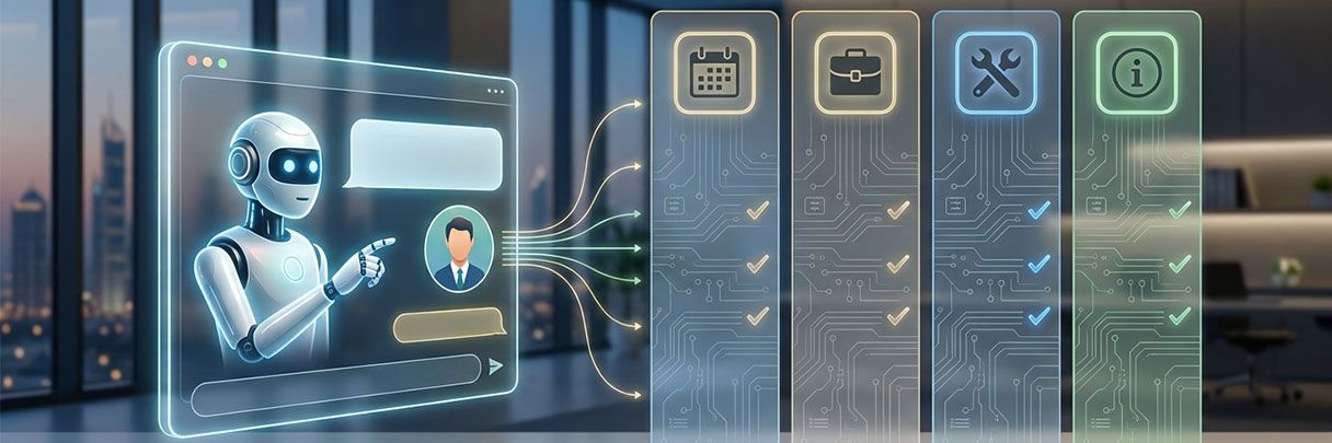 AI Chatbot Request Classification for B2B Websites