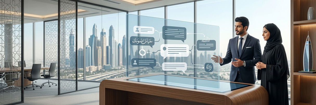 Multilingual AI chatbot for GCC businesses