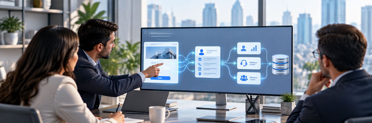CRM-Ready Website for Smarter Sales Handoffs