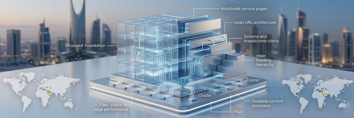 Scalable SEO Architecture for GCC Business Websites
