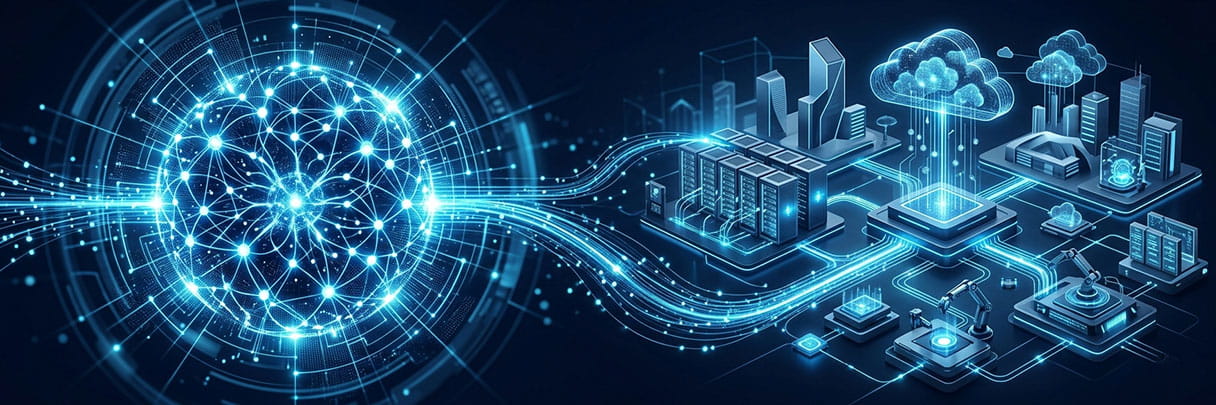 Enterprise AI Infrastructure and Integration Visualization