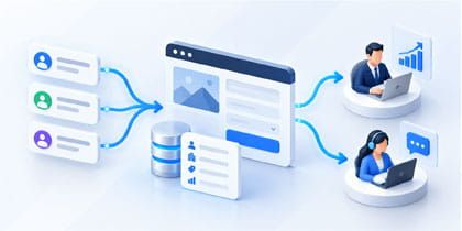 CRM-Ready Websites: Turning Website Requests Into Sales Handoffs